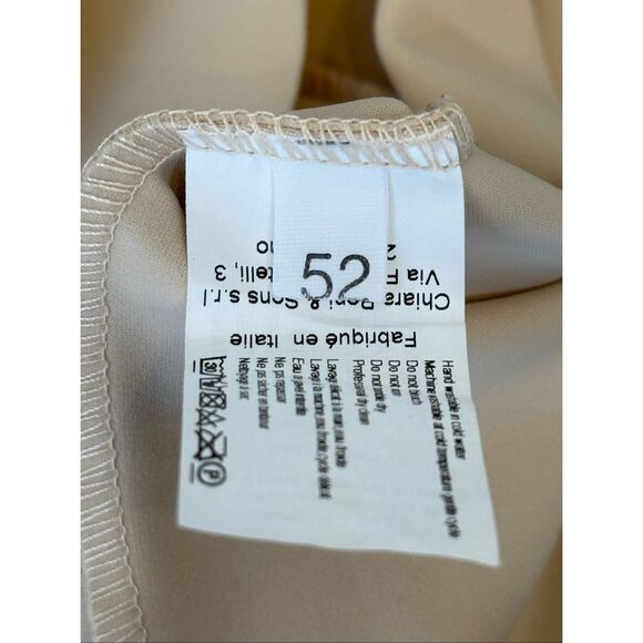 Chiara Boni La Petite Robe Womens Kamala Matte Jersey Wrap Dress Desert 16 - Picture 9 of 11